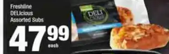Spar Freshline DELIcious Assorted Subs offer