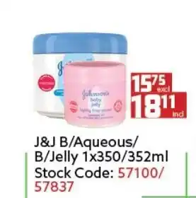 Africa Cash and Carry J&J B/Aqueous/B/Jelly 1x350/352ml offer