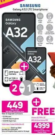 Game Samsung Galaxy A32 LTE Smartphone-Each offer