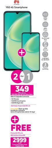 Game Huawei Y60 4G Smartphone-Each offer