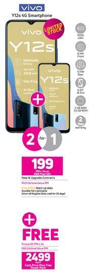 Game Vivo Y12s 4G Smartphone-Each offer