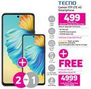 Game Tecno Camon 17P LTE 4G Smartphone-Each offer