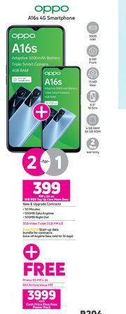 Game Oppo A16s 4G Smartphone-Each offer
