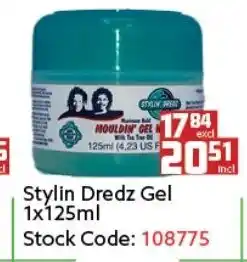 Africa Cash and Carry Stylin Dredz Gel 1x125ml offer