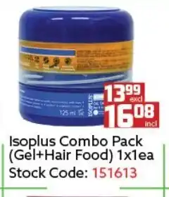 Isoplus Combo Pack (Gel+ Hairfood) 1x1ea