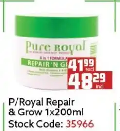 Africa Cash and Carry P/Royal Repair & Grow 1x200ml offer