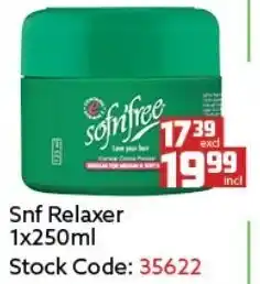 Africa Cash and Carry SNF Relaxer 1x250ml offer