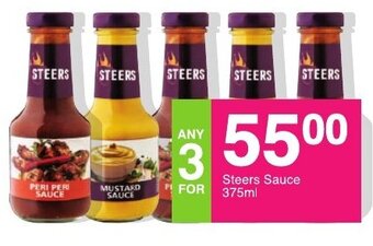 Save Steers Sauce 375ml offer