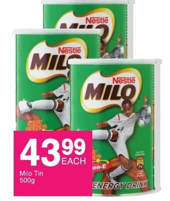 Save Milo Tin 500g offer