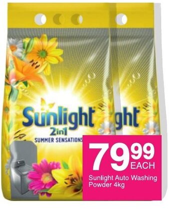 Sunlight Auto Washing Powder 4kg
