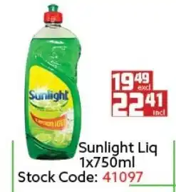 Africa Cash and Carry Sunlight Liq 1x750ml offer