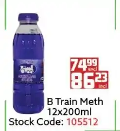 B Train Meth 12x200ml