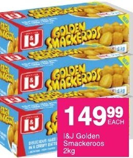 Save I&J Golden Smackeroos 2kg offer