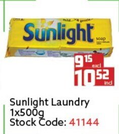 Africa Cash and Carry Sunlight Laundry 1x500g offer