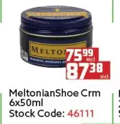 Africa Cash and Carry Meltonian Shoe Cream 6x50ml offer