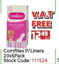 Africa Cash and Carry Comfitex P/Liners 20x5Pack offer