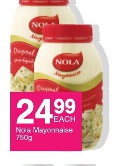 Save Nola Mayonnaise 750g offer