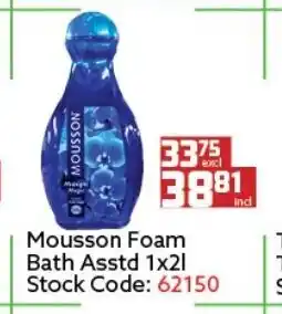 Mousson Foam Bath Asstd 1x21