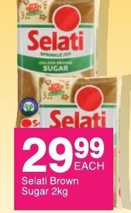 Save Selati Brown Sugar 2kg offer