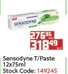Africa Cash and Carry Sensodyne T/Paste12x75ml offer