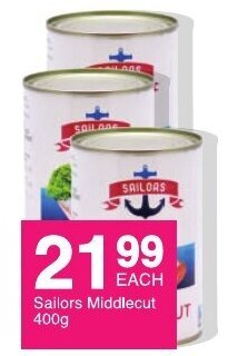 Save Sailors Middlecut 400g offer