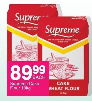 Save Supreme Cake Flour 10kg offer