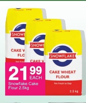 Save Snowflake Cake Flour 2.5kg offer