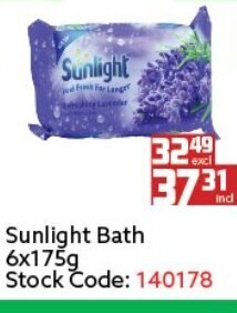Sunlight Bath 6x175g