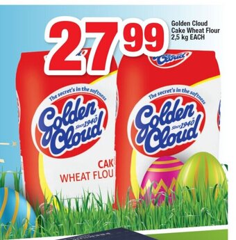 OK Foods Golden Cloud Cake Wheat flour 2.5kg each offer