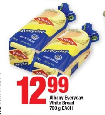 OK Foods Albany Everyday White Bread 700g each offer