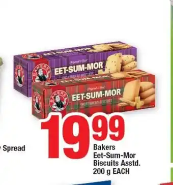 OK Foods Bakers Eet-Sum-Mor Biscuits Asstd 200g each offer