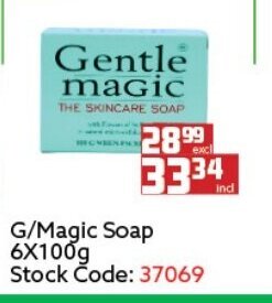 Africa Cash and Carry G/Magic Soap 6x100g offer