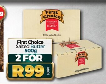 Take 'n Pay First Choice Salted Butter 500g offer