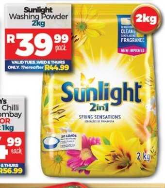 Take 'n Pay Sunlight Washing Powder 2kg offer