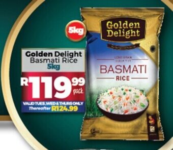 Take 'n Pay Golden Delight Basmati Rice 5kg offer