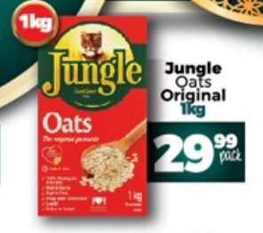Take 'n Pay Jungle Oats Original 1kg offer