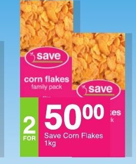 Save Save Corn Flakes 1kg offer