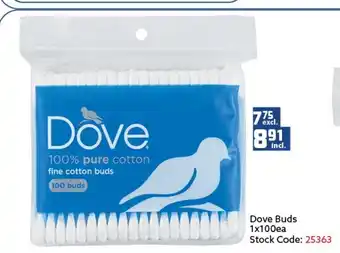 Africa Cash and Carry Dove Buds 1x100ea offer