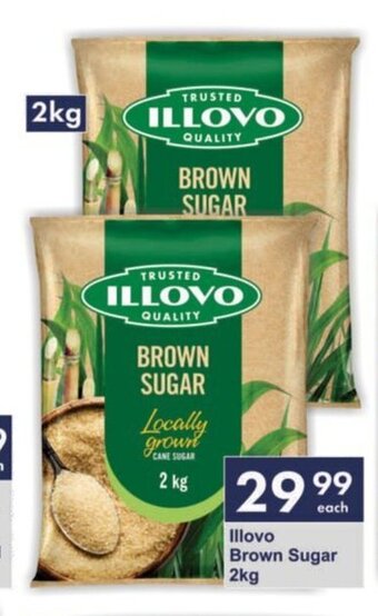 President Hyper Illovo Brown Sugar 2kg offer