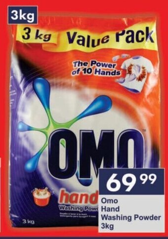 President Hyper Omo Hand Washing Powder 3kg offer