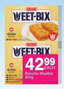 Save Bokomo Weetbix 900g offer