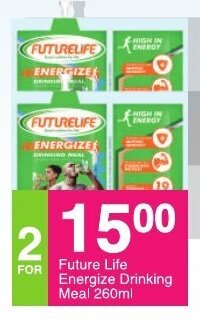 Save Future Life Energize Drinking Meal 260ml offer