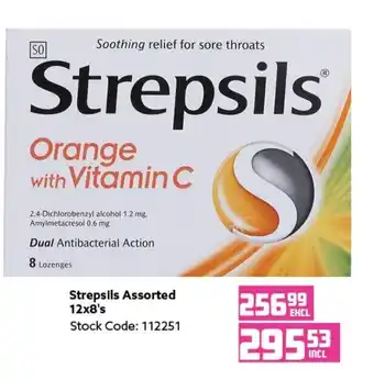 Africa Cash and Carry Strepsils Asstd 12x8's offer