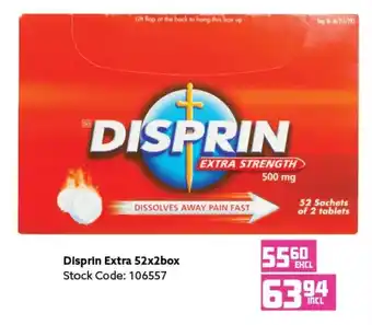Dispirin Extra 52x2box