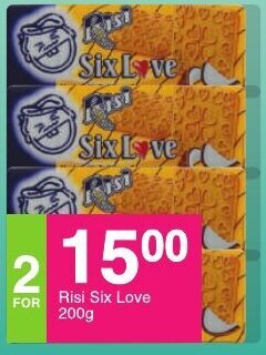Risi Six Love 200g