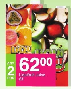Save Liquifruit Juice 2lt offer
