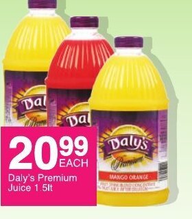 Save Daly's Premium Juice 1.5lt offer