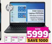 Game HP Intel Celeron Laptop 25P52EA offer