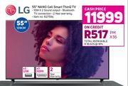 Game LG 55" Nano Cell Smart ThinQ TV offer