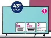 Game LG 43" FHD Smart ThinQ Al TV offer